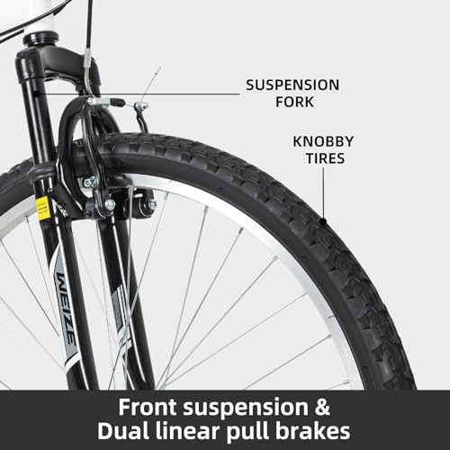 WEIZE Mountain Bike 26 27.5 inch Dual Full Suspension MTB Bicycle F2799