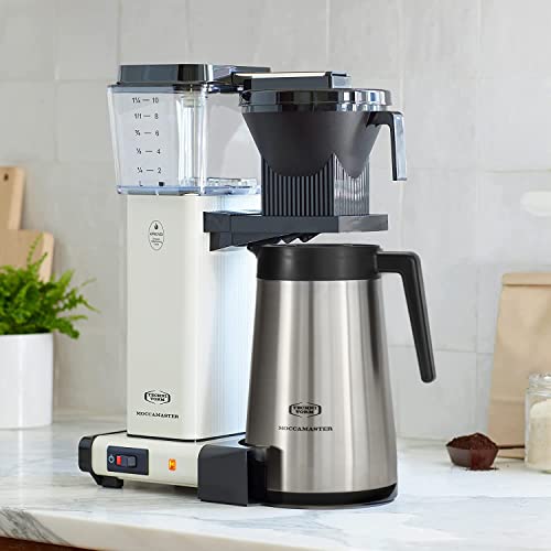 Technivorm Moccamaster 79317 KBGT Thermal Carafe 10-Cup Coffee Maker, Stone Grey F58579