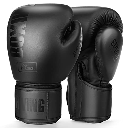 FIVING Boxing Gloves for Men Women MMA Muay Thai Training P93340