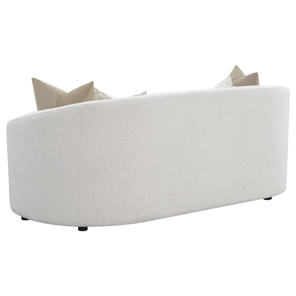 Coaster Rainn 2-Piece Fabric Upholstered Living Room Set, Latte L592