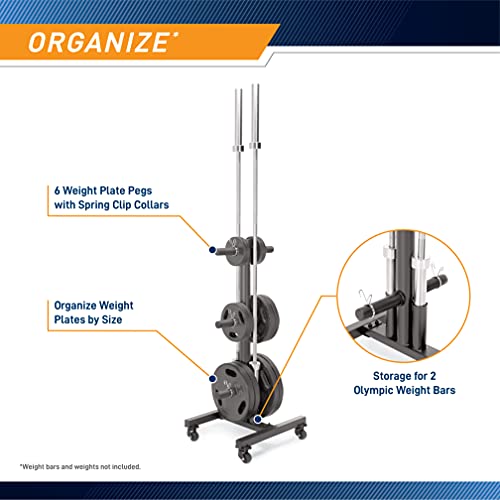 Marcy Olympic Weight Plate Tree for 2-Inch Plates Z6590