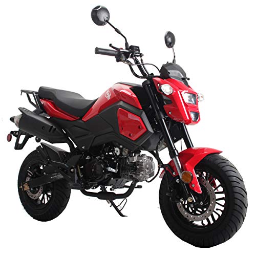 X-PRO 125cc Vader Adult Gas Motorcycle Street Bike Black S273