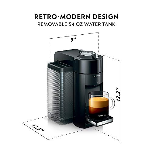 Nespresso Vertuo Coffee and Espresso Maker by De'Longhi, Graphite Metal E903048