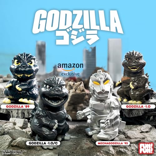 Toho Godzilla Minus One Grayscale Vinyl Figure 5" Amazon Exclusive R420