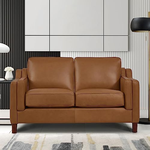 Hydeline Bella Top Grain Leather Chair, Cognac Y12447