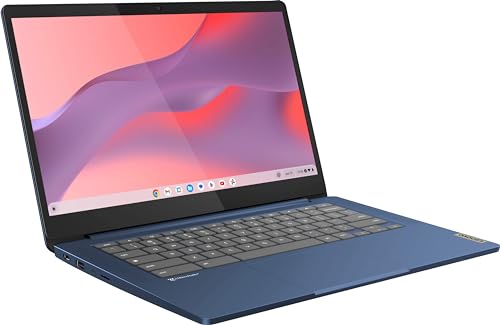 Lenovo Chromebook 14 Touchscreen Laptop, 4GB RAM, 128GB Storage, Chrome OS, Abyss Blue X632