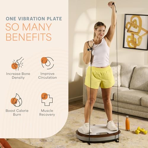 Lifepro Vibration Plate Machine for Full Body Workout & Recovery E9106