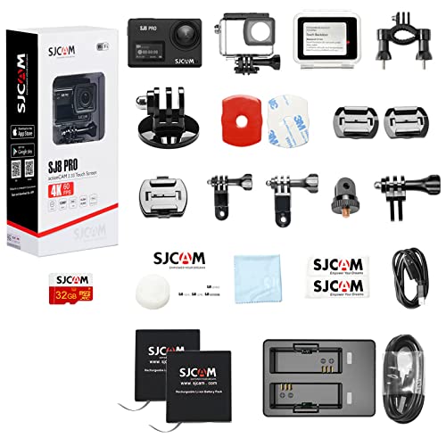 SJCAM SJ4000 Pro 4K Action Camera with 3-Axis EIS Stabilization S63406