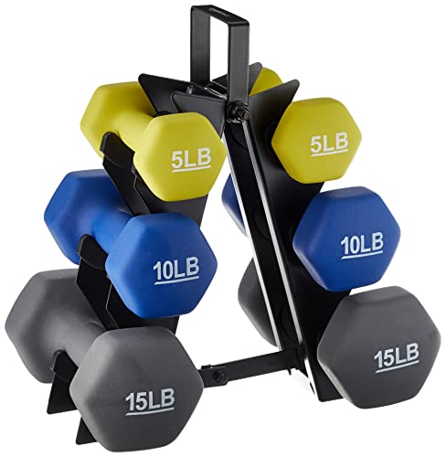 Amazon Basics Neoprene Dumbbell Hand Weights G9434