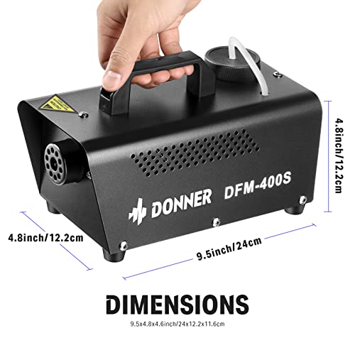 Donner 600W Fog Machine with LED Lights and Wireless Remote T87719