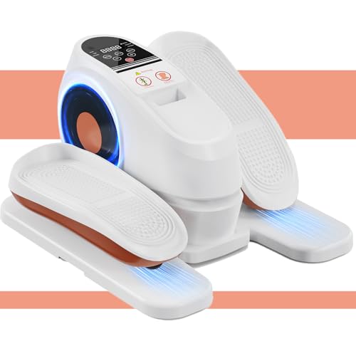 Under Desk Elliptical Machine with Remote Control, Quiet Electric Leg Exerciser L5782