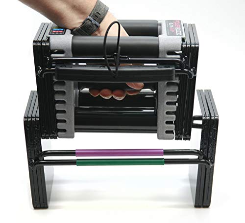 PowerBlock Elite EXP Adjustable Dumbbells, Sold in Pairs, 5-50 lb E769